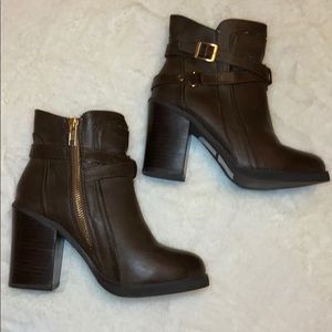 Forever 21 heeled boots